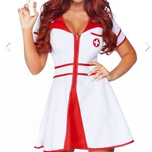Hospital honey womens sexy nurse Halloween costume